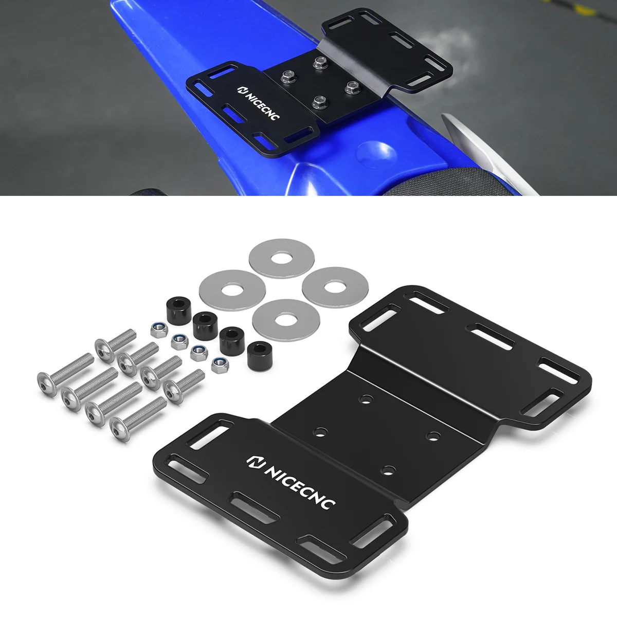 

NICECNC For Honda CR CRF CRFX Yamaha YZ YZF WRF Suzuki RMZ RMX DRZ400 Kawasaki KX KXF 125 250 450 Universal Motorcylce Tail Rack