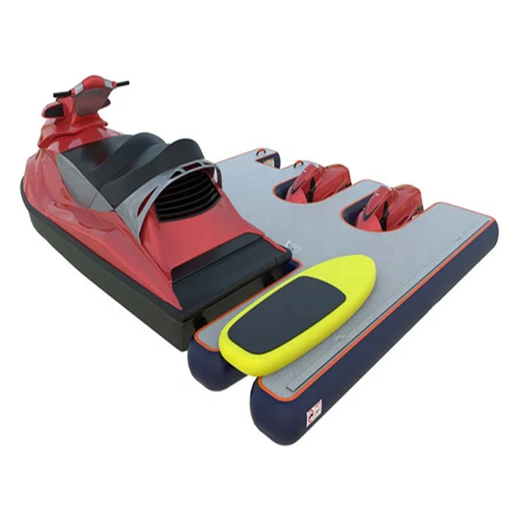 Boat Inflatable Dock Deck Floating Platform For SUPs And Jet Ski