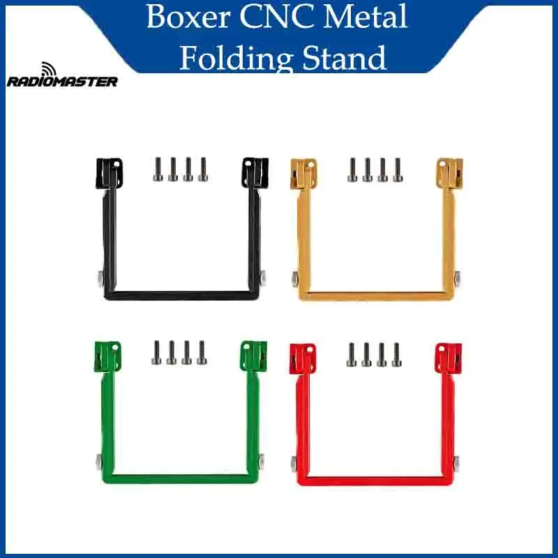 

Radiomaster Boxer CNC Metal Folding Stand Adjustable Length with 5 Colors Precision Machined Metal Stand for Transmitters RC New