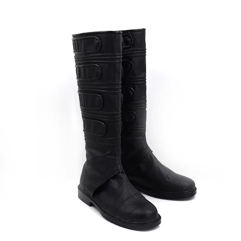Starkiller Cosplay Shoes Halloween Carnival Boots PU Shoes  Anime Cosplay Props Custom Made