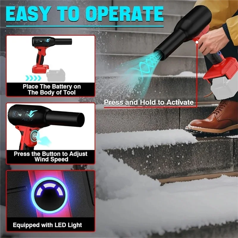 

RMWIN-Turbojet Violent Вентилятор для литиевых батарей 18 В В Вентилятор Вентилятор