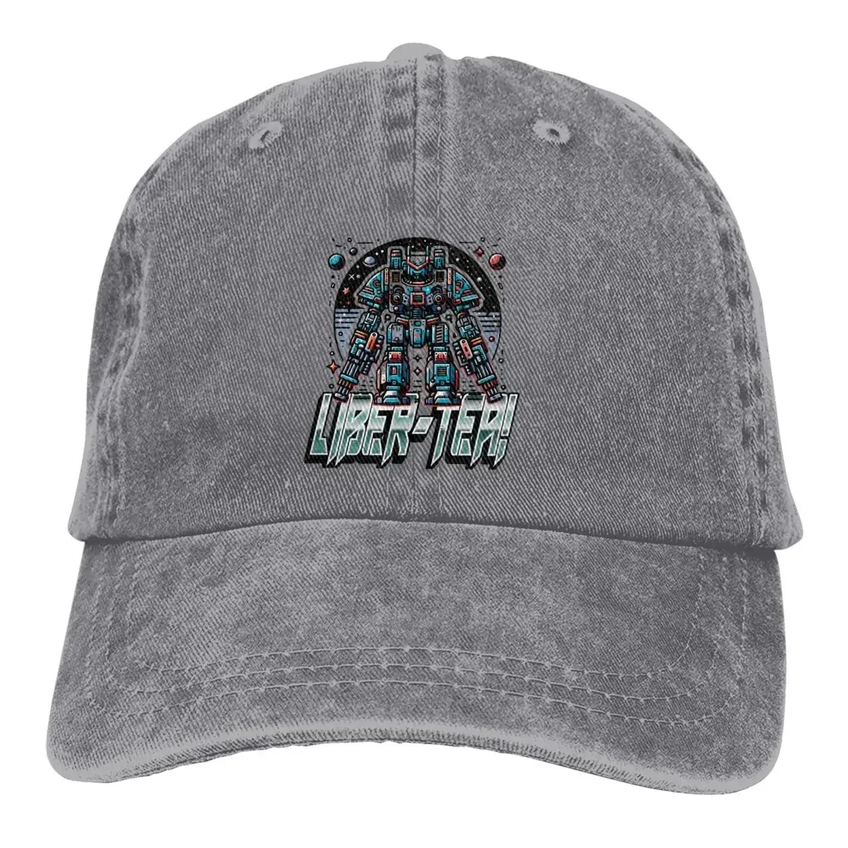 Liber-Tea Cool Baseball Cap Men Cowboy Hats Women Visor Protection Snapback Helldivers Caps