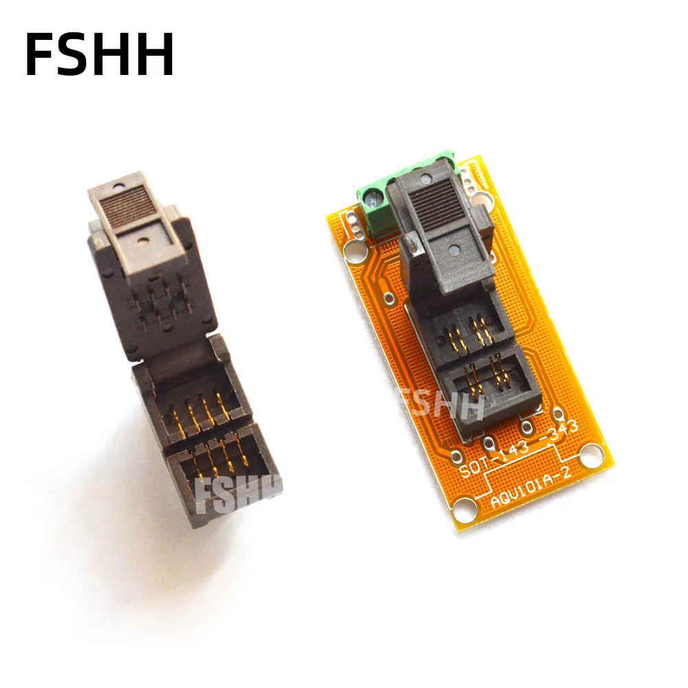 

Clamshell SOT143 socket SOT-143 Aging test socket With PCB terminal