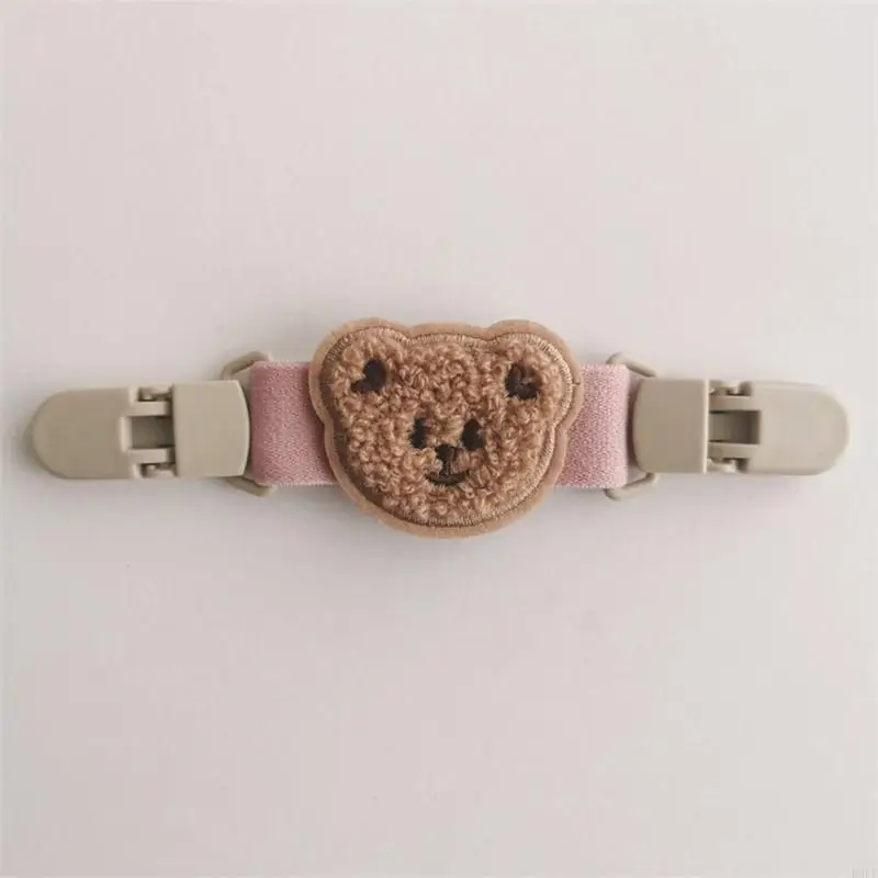 

K9FF Fashionable Elasticated Overall Clips with Bear Designs not Slip Trouser Clip for Toddlers & Little Children Up To Age 5
