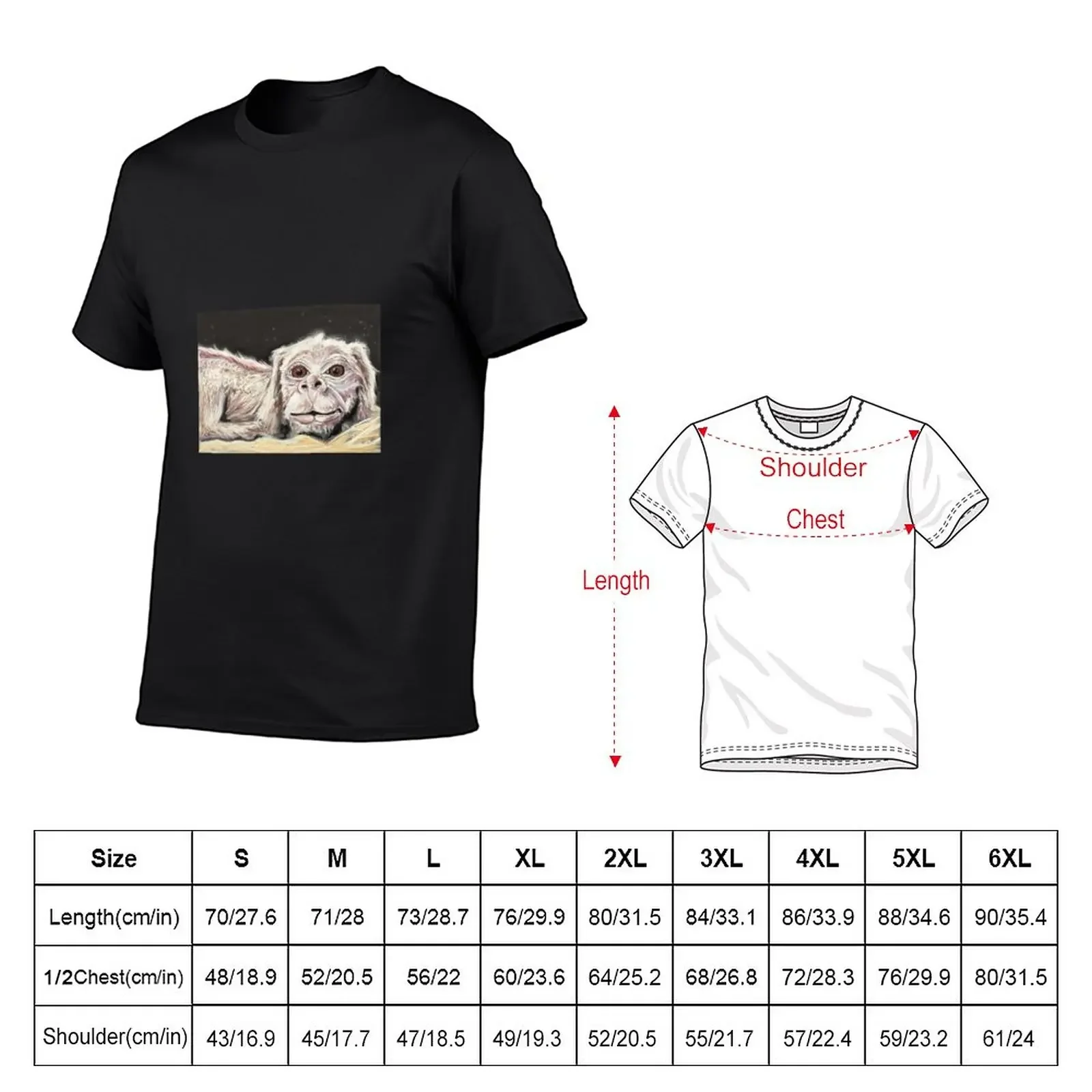 Falkor the Luck Dragon. T-Shirt boys animal print cute tops new edition Men's clothing