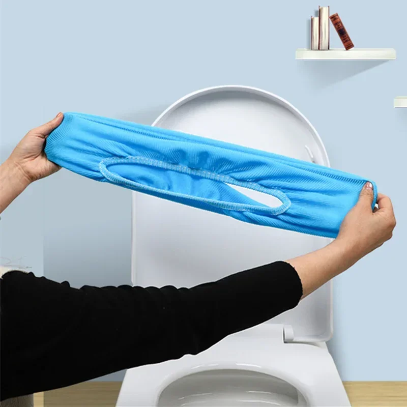 Hot Warm Soft Washable Toilet Seat Cover Mat for Home Decor Closestool Mat Seat Case Toilet Lid Cover Accessories Toilet Seat