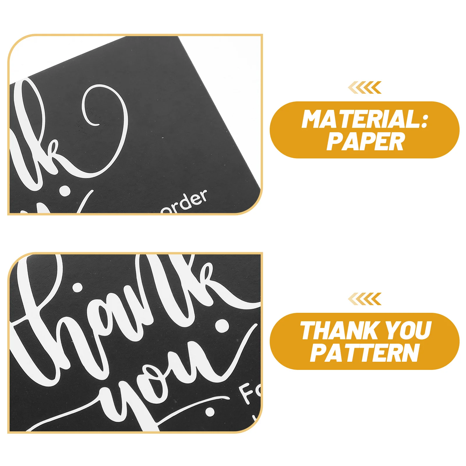 

100Pcs Paper Thank You Stickers Self Adhesive Seal Labels for Packaging Envelopes Gift Boxes Baking Thank You Stickers