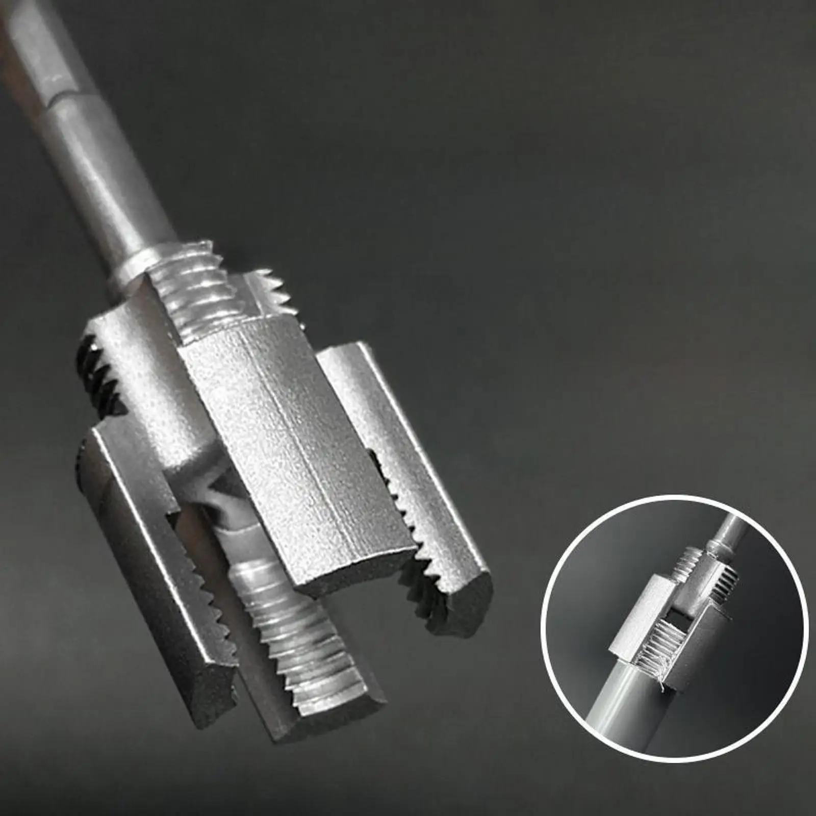 Accessorio per strumento per la creazione di filettature hardware per apri filettatura per trapano elettrico Versatile