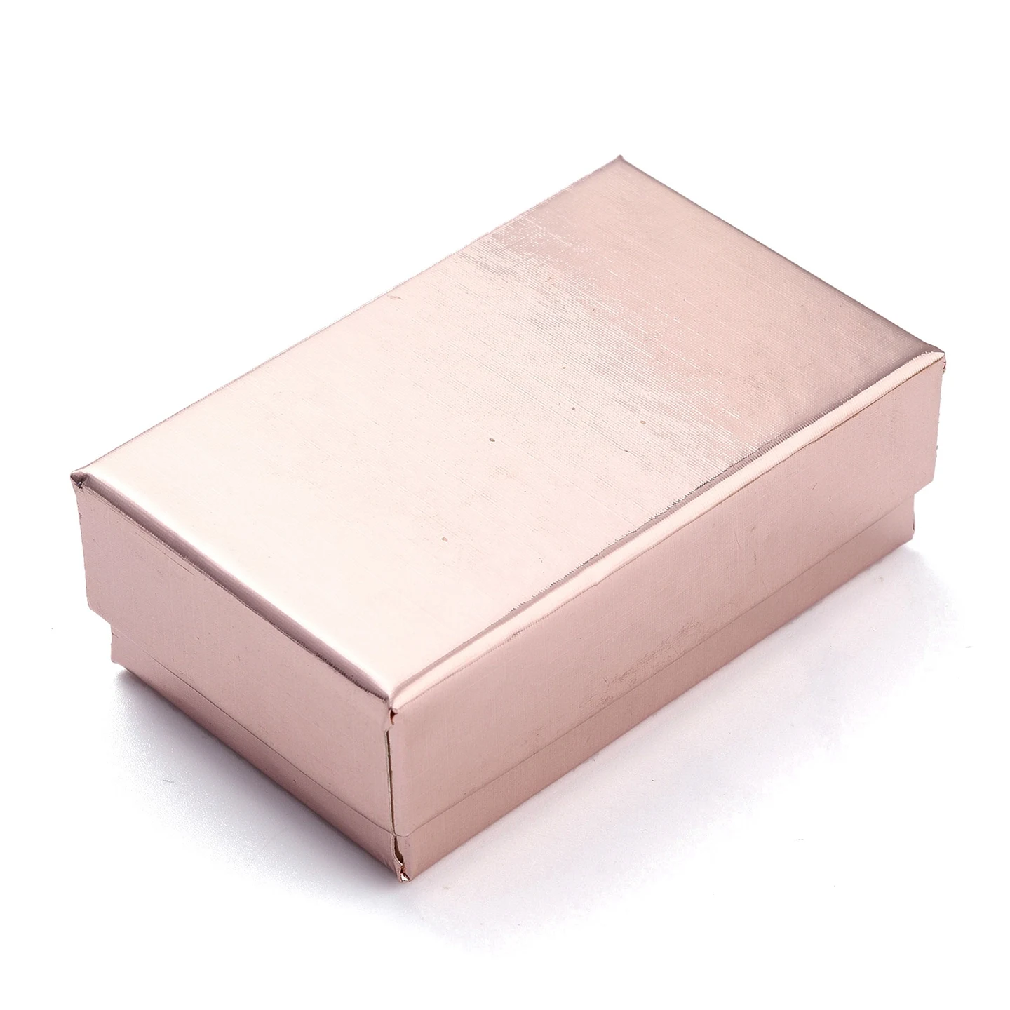 

32pcs Rectangle Cardboard Gift Box 3 Colors Texturing Jewelry Sponge Box for Bracelet Necklace DIY Present Packing 8.3x5.2x2.9cm