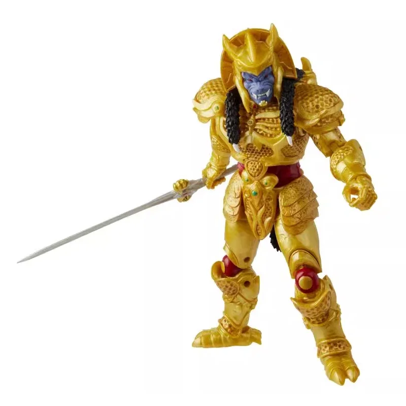 Hasbro Anime Mighty Morphin Power Rangers Goldar Red Ranger Pink Ranger Christmas Gifts Genuine Action Figure Model Toys