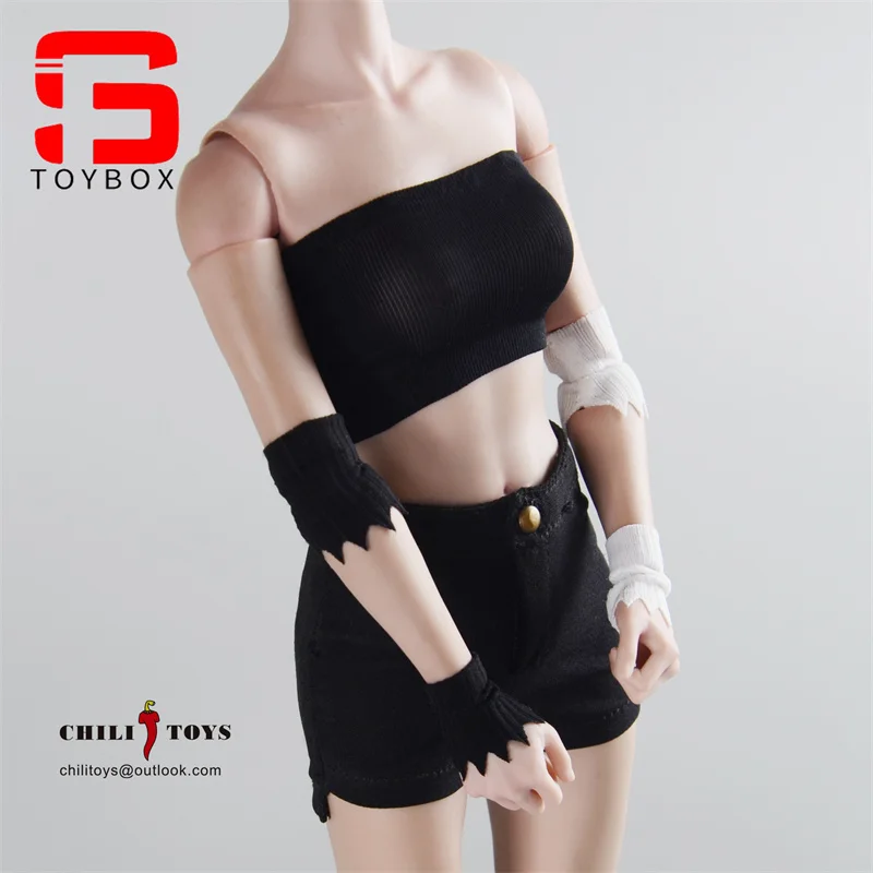 CHILI TOYS – gants à manches de bras pour femme, protection du poignet, vêtements, accessoires, modèle adapté aux poupées corporelles de figurine de soldat de 12 pouces, 1/6
