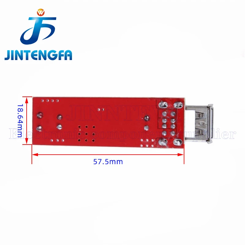 DC 6V-40V To 5V 3A Double USB Charge DC-DC Step-down Converter Module For Vehicle Charger LM2596 Dual USB
