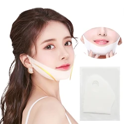 10pcs V-face Shaping Mask Slimming Bandage Light and Breathable Facial Lifting Firming Jawline Double Chin Sagging Face Carving