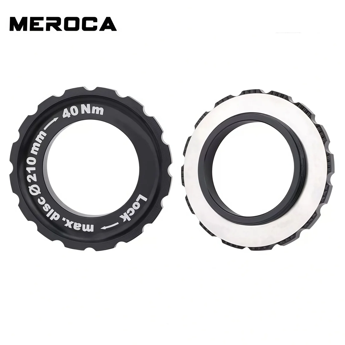 

SUNTNUR Centerlock To 6-Bolt Disc Brake Rotor Adapter Lightweight Aluminum Multi-Size Fit ( 9 / 12 / 15 MM ) 1 Piece