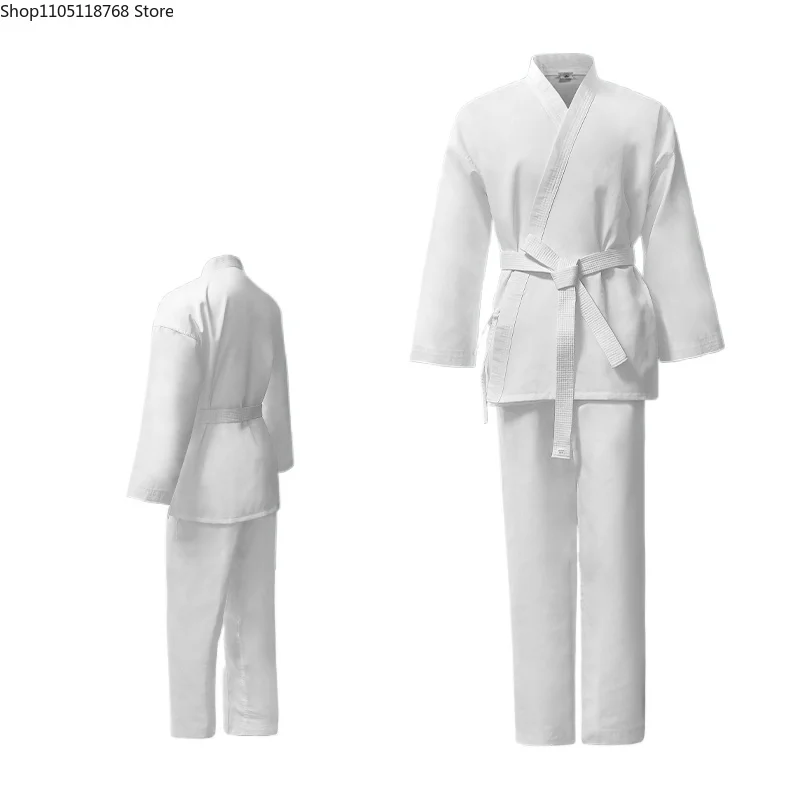 テコンドースポーツウェア空手スーツ子供用スポーツトレーニングスーツ大人の空手ユニフォーム柔道スーツ服