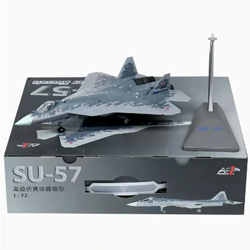 รีวิวโมเดลเครื่องบินสุ่ม SU-57 ขนาด 1/72 แบบโลหะหล่อ สำหรับผู้ชื่นชอบของสะสมระดับมืออาชีพ