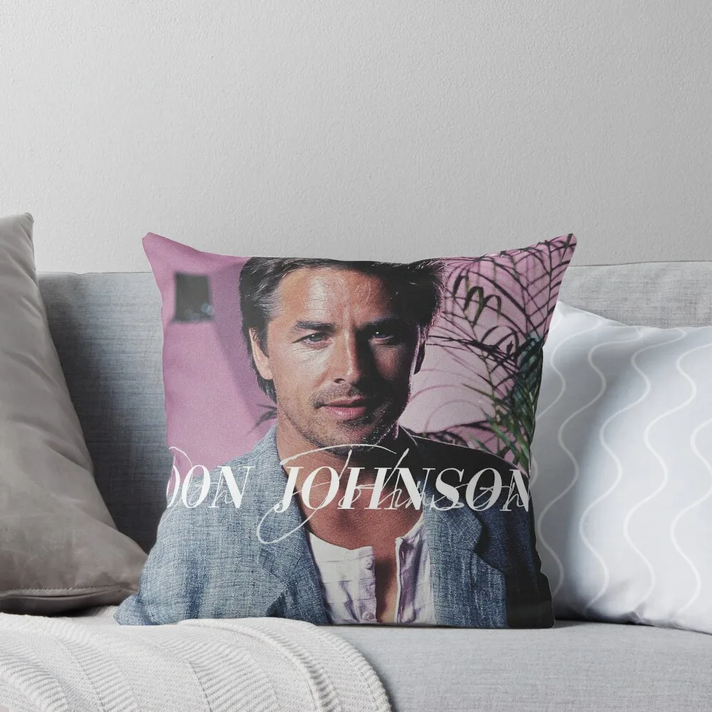 

Don Johnson // Vintage Throw Pillow Pillowcase Cushion Sitting Cushion Cushion Cover Luxury christmas pillowcases