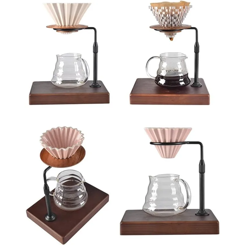 Coffee Filter, Ceramic Origami Style, Multi Color Minimalist Design, Suitable For Daily Home And Coffee Shops