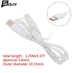 1Pcs White USB Cable Charging Line Suit HF-5 HF-9 HF-6 Oral Irrigator Teeth Water Flosser Accessories