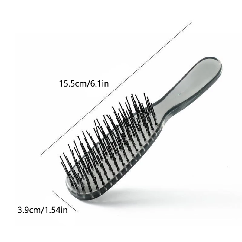 Plastic Hair Scalp Massage Comb Massage Hair Scalp Fluffy Hair Brush Curly Straight Hair Wet Dry Hair Styling Tool Women Gift