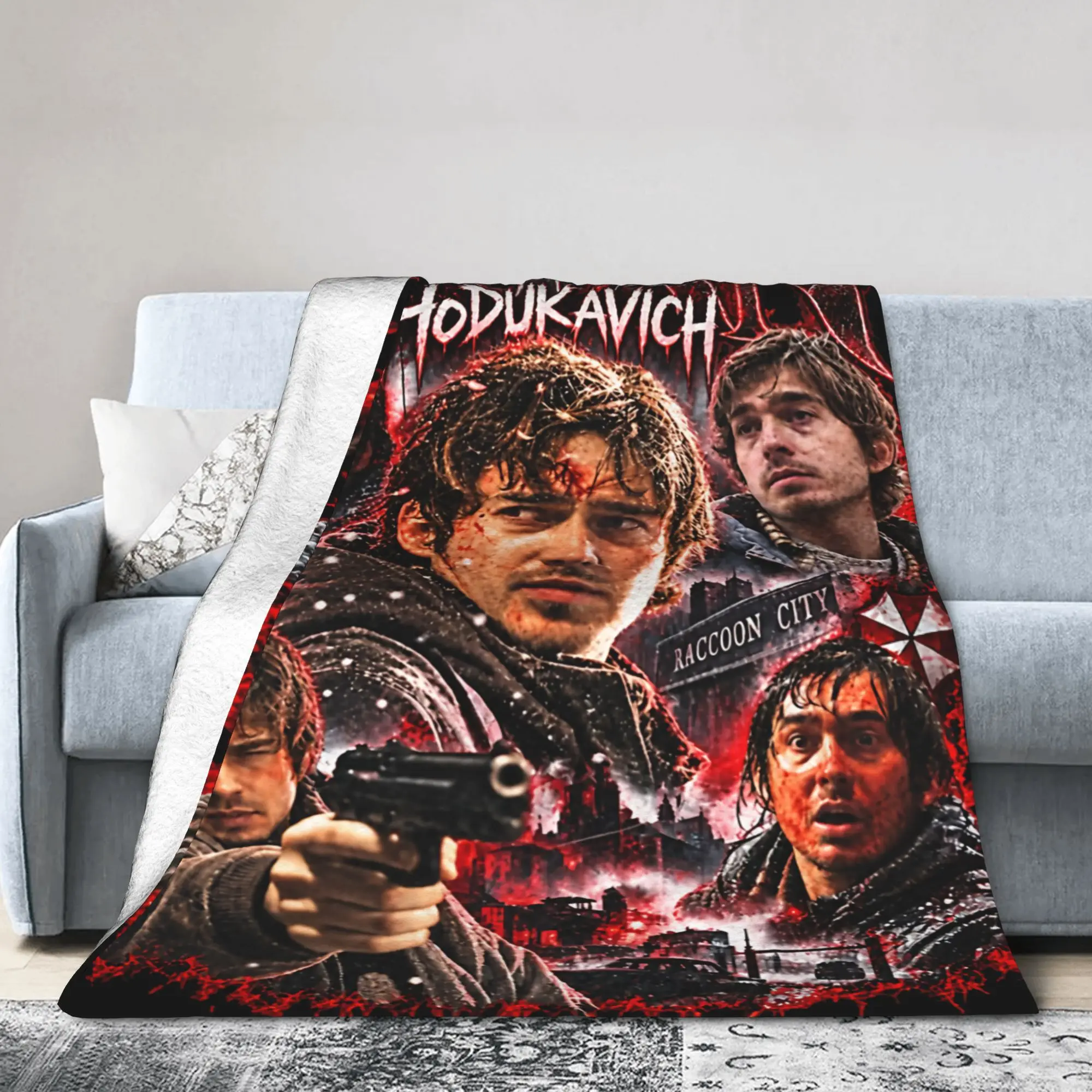 Bryan Hodukavich 2026 Movie Blanket Flannel Textile Decor R-Residents Portable Soft Throw Blanket for Home Couch Bedspread