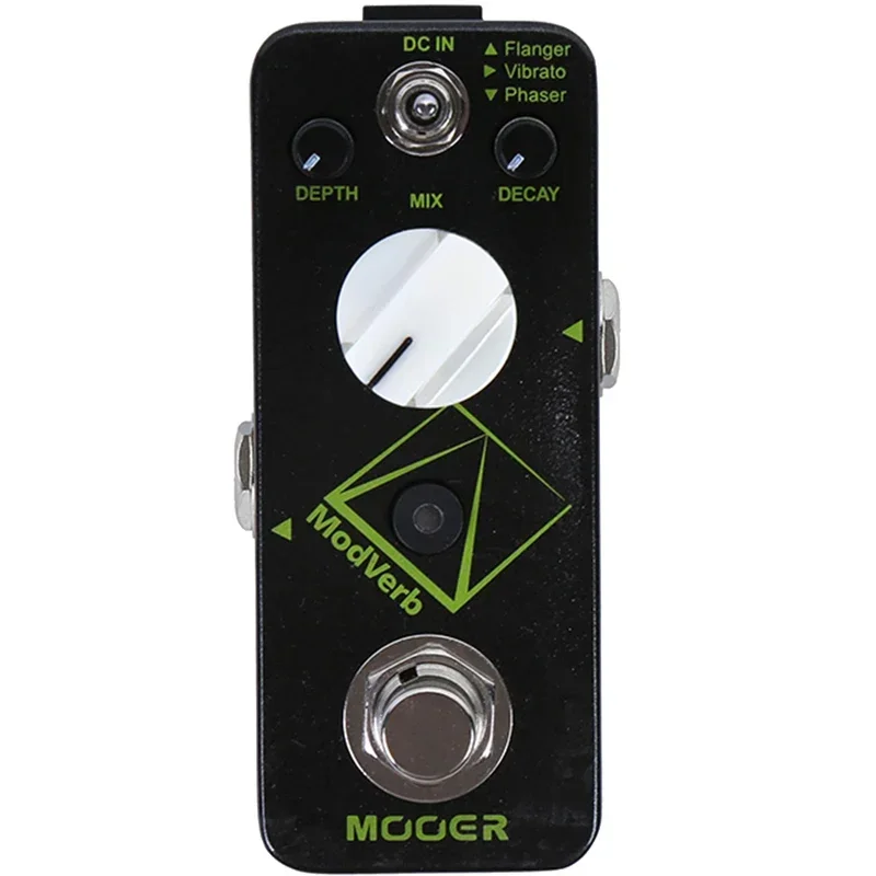 MOOER Modverb Guitar Effect Pedal Reverb Modulation Effect Modverb MRV4 Flanger Vibrato Phaser Pedal Guitarra Accessory