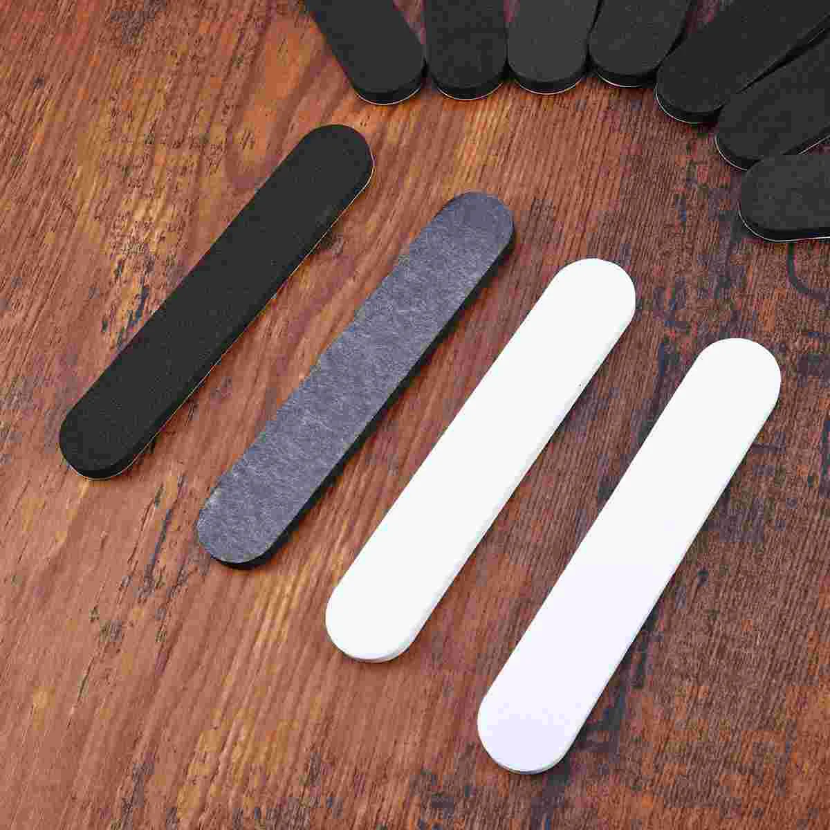 

10 Pcs Black Fitted Hat White Out Tape EVA Size Reducer Sweatband Sticker Saver Miss