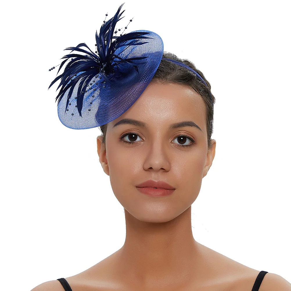 

1 pc Net Tulle Headband Creative Party Decor Bow Hair Clasp Headdress Elegant Hair Clip For Dance Performance