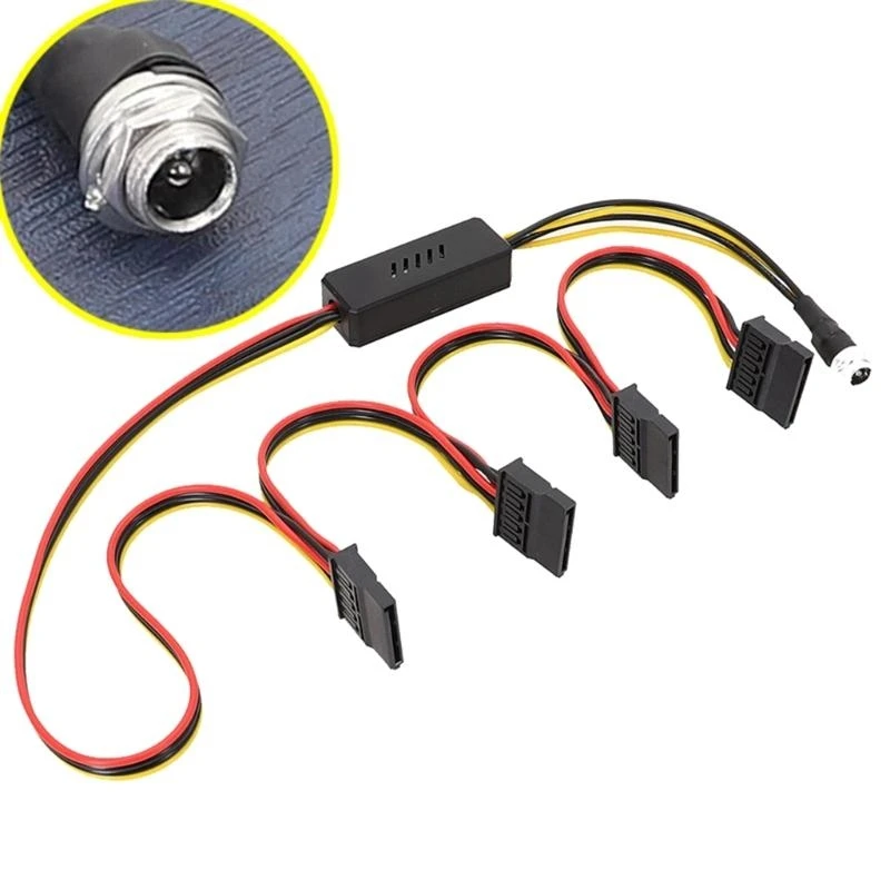 

DC5525 Female Connector Power Cable 12V5A DC5525 to 5V Splitters
