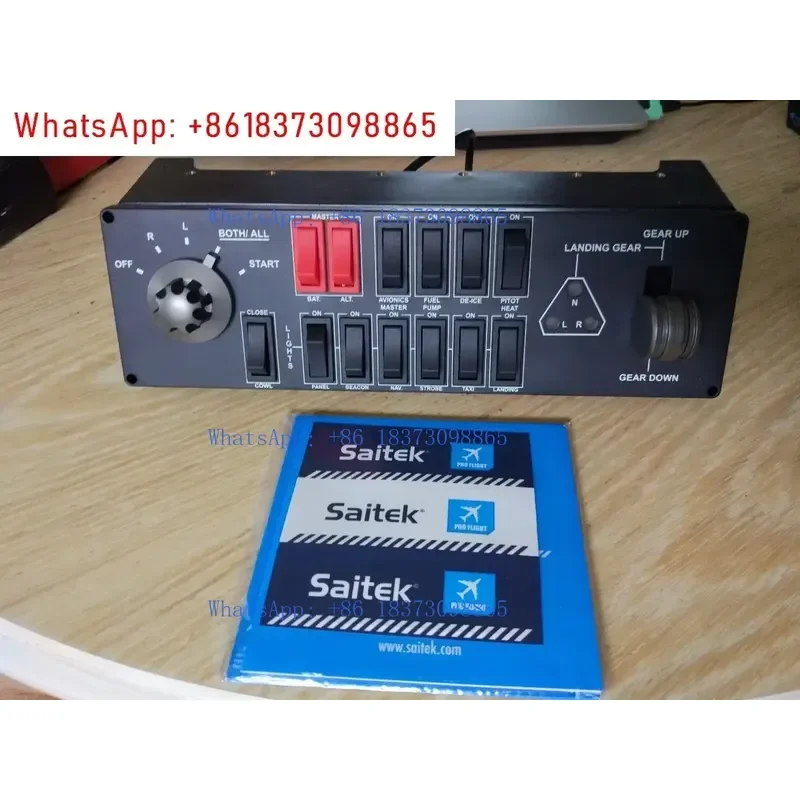 Professional Flight Switch Control Panel Simulating Flight Hardware Peripherals