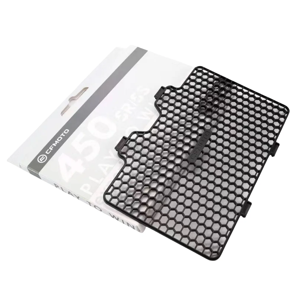 Motorrad-Modifikationszubehör CFMOTO 450SR/NK CF400-6-7 Wassertankschutz Netz Kühlerschutz