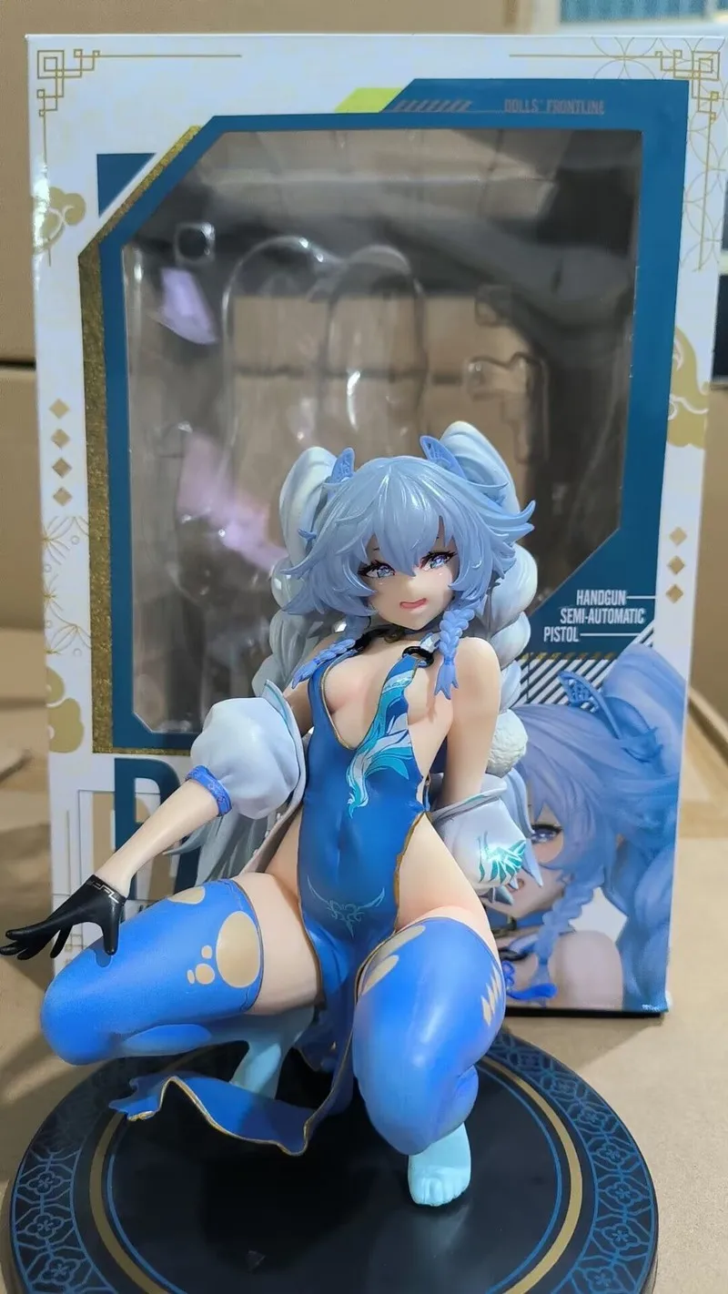 New Phat Anime Figure Girls Frontline Pa15 One Seventh Scale Squatting Pose Statue Model Boxed Collectible For Adult Collection