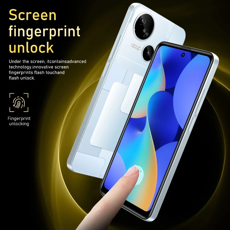 Global Version Spark 10 Smartphone 4GB / 32GB 3100mAh battery 13MP Camera 6.56 inch 5G Network Dual SIM Android 12 system Phones