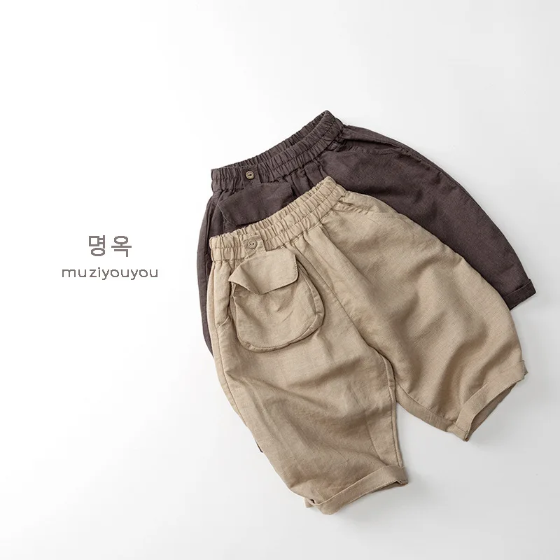 

Children's Cool and Breathable Mosquito Proof Pants 2025 Summer New Product, Men's and Women's Baby Casual Pants Wholesale