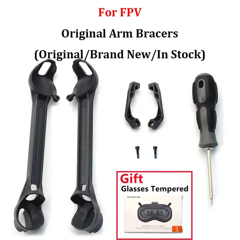 

for DJI FPV Arm Bracers Protector Replacement Combo Maintenance Arm Drone Accessories Repair Spare Parts