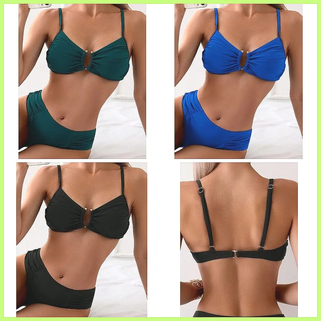

Sexy Push Up Bikini Set 2025 Brazilian Beachwear Women's Swimsuit Bathing Suits