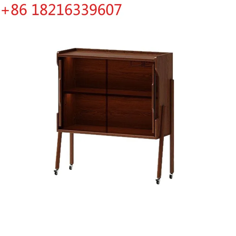 YAO living room multi-functional home dining room solid wood storage floor-to-ceiling removable storage locker