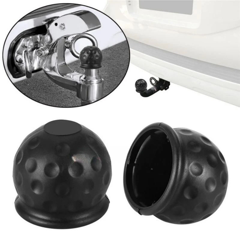 New Car Trailer Ball Head Protective Cover Yacht Trailer Ball Head Rubber Cover Colored Trailer Connection Protective Ball Head