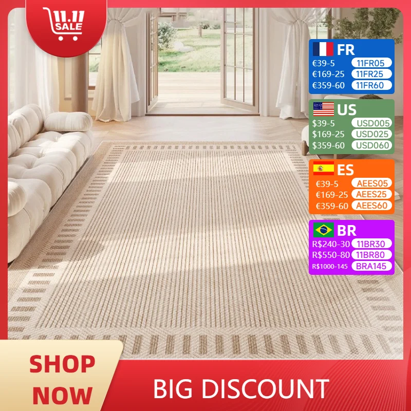 

Carpet for Living Room Modern Minimalist Style Soft Coffee Table Rugs Large Area Plush Fluffy Bedroom Floor Mats Alfombra 양탄자