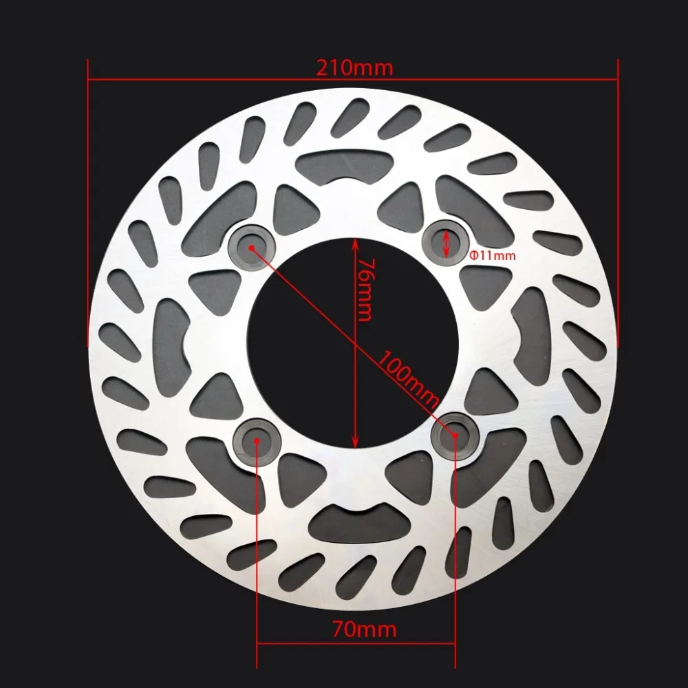 Front Brake Disc Rotor for KAYO BSE Wheel Pit Dirt Bike, Motorcycle 190mm, 200mm, 210mm, 220mm, 230mm, 76mm, 125cc, 140cc