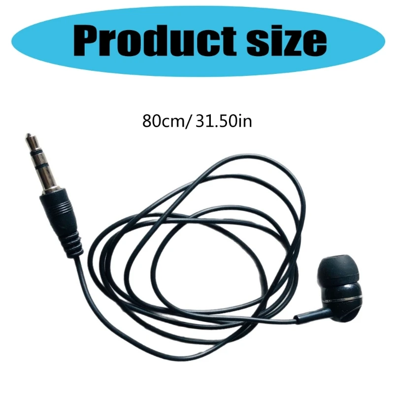 B2EF .5 mm Lado único en auriculares