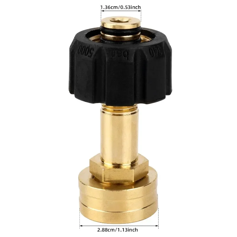 for  Garden Hose Connector Inner Wire 3/4 Pressure Washer Accessories M22-14 Conversion Extension Copper