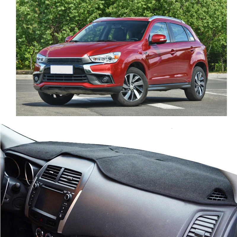 Car Dashboard Cover Pad Mat For Mitsubishi ASX RVR 2011 2012 2013 2014 2015-2023 Dash Sunshield Carpet Rug Protector Accessories