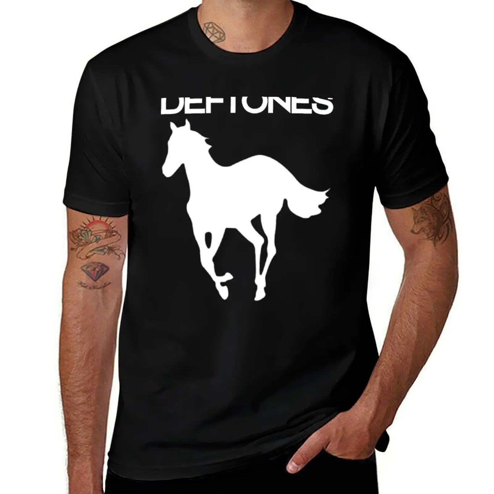 

White Pony T-Shirt graphic t shirts for man funny t shirts man T-Shirt