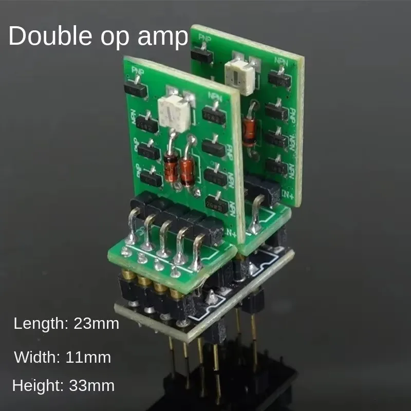 OPHDAM Dual Differential Fully Symmetric Complementary Discrete Element Dual Operational Amplifier Upgrad OPA2604 LME49720 For