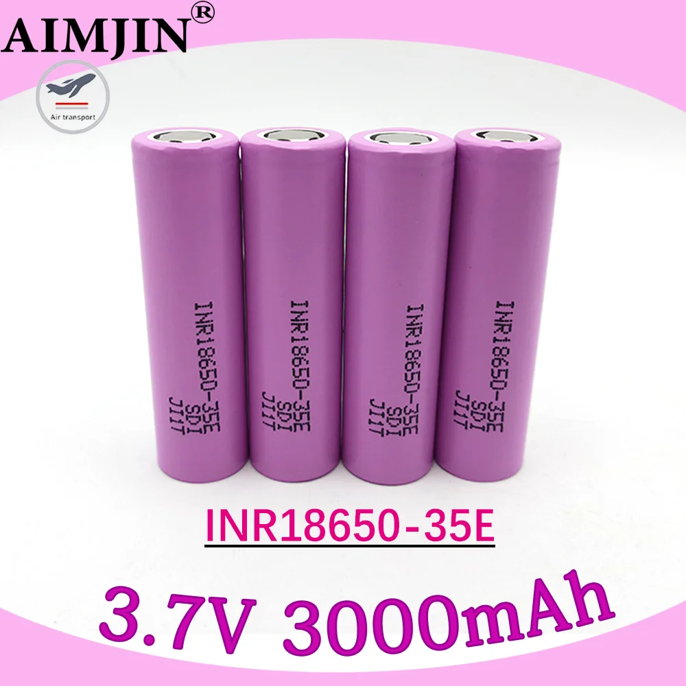 

18650 35E 3.7V 3000mAh Rechargeable Li-ion Battery For Us 18650 Toys, Tools, Flashlight Battery Etc ﻿