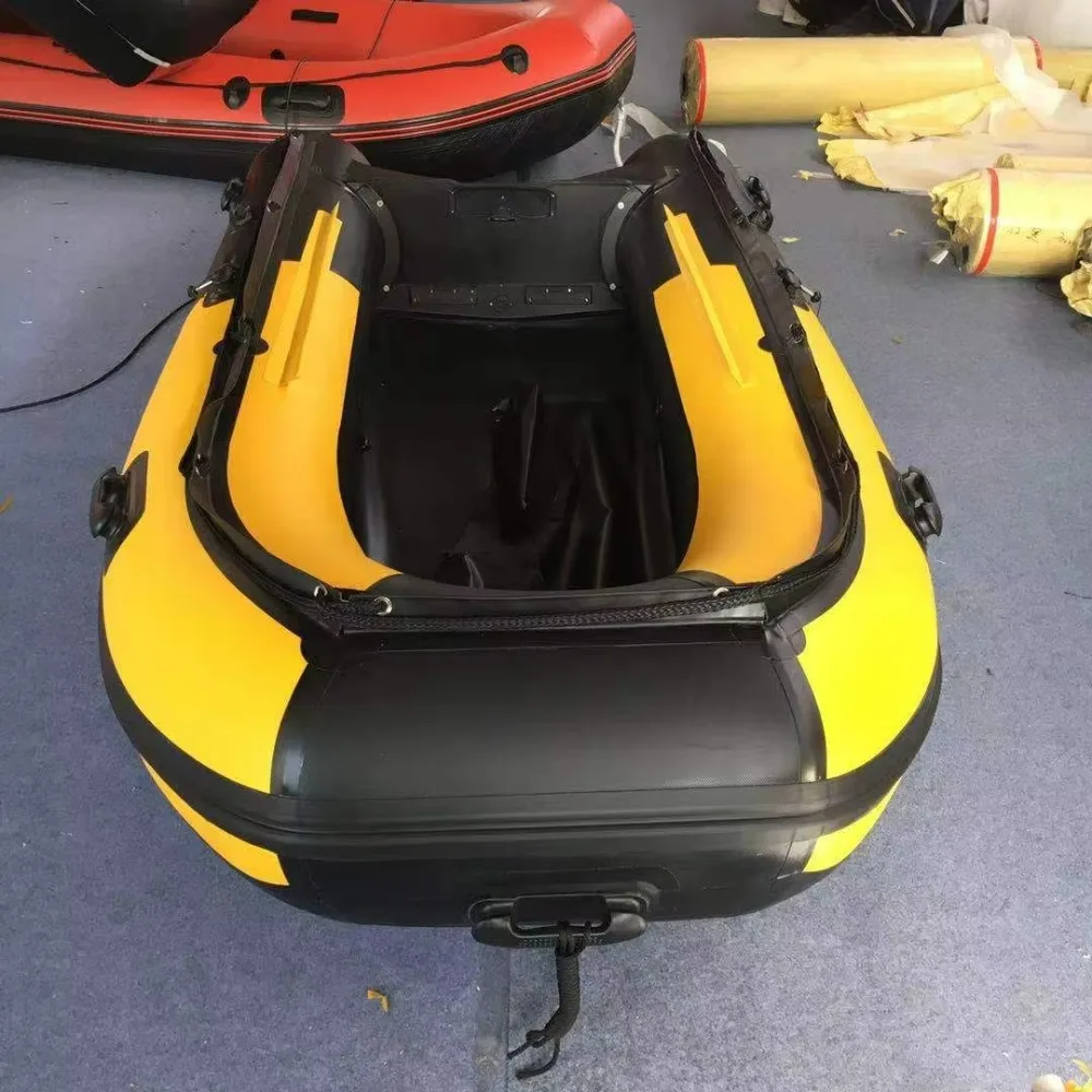 سوبر عالية الجودة التحكم في الفيضانات والإنقاذ قارب مطاطي قابل للنفخ اللكم قارب الصيد قوارب الكاياك #1