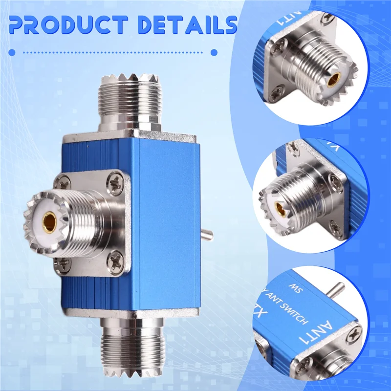 Y43A-Shortwave And UV Segment Multi-Use Antenna Switch For Outdoor Walkie-Talkie Car Stations