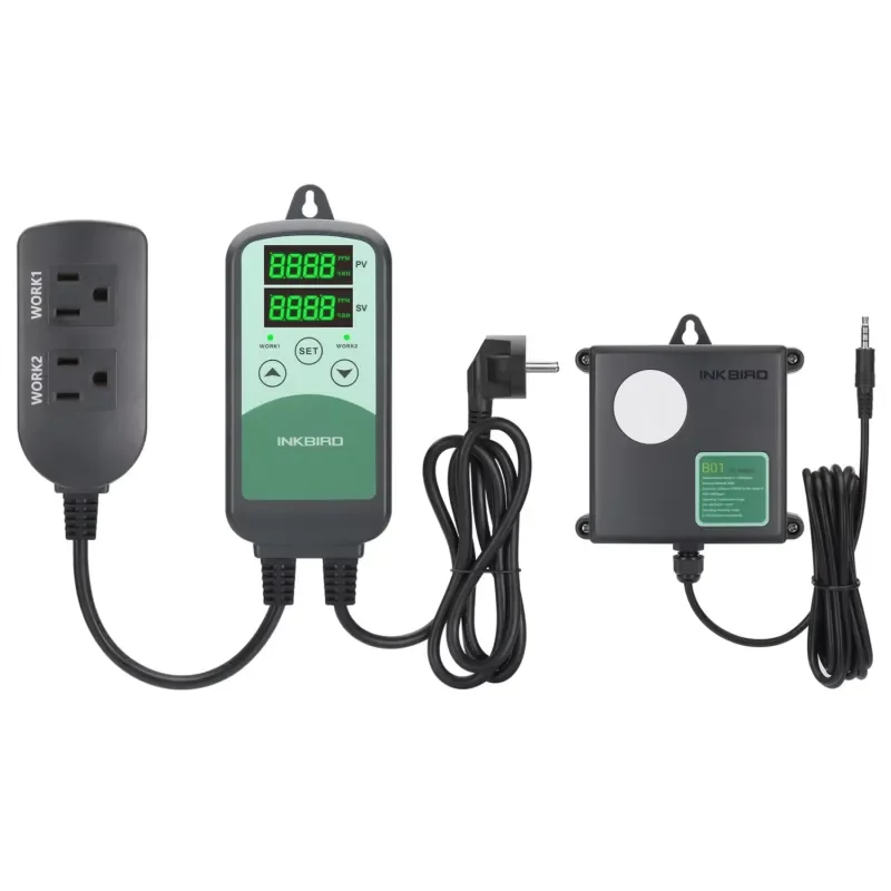 INKBIRD ICC-500T Digital CO2 Controller, Programmable CO2 Controller with Different Sensor