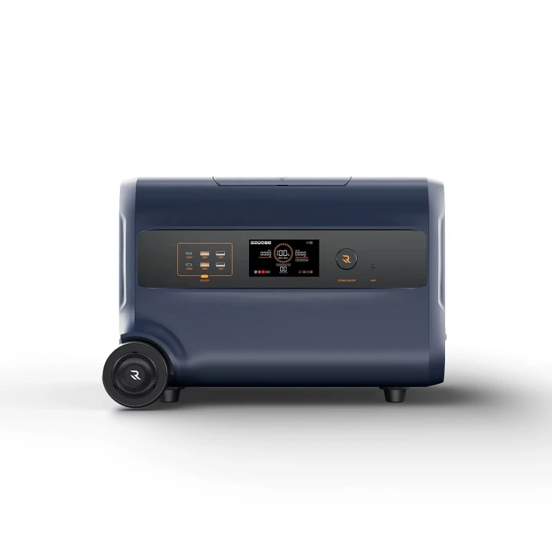 All-in-one balcony power storage system 2,4KWh capacity multi-function power supply with integrated inverter portable power